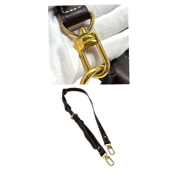 LOUIS VUITTON Vintage Monogram Mini Lin Buzasu Anjoul 2way CrossbodyBag [106052] - Picture 12 of 14